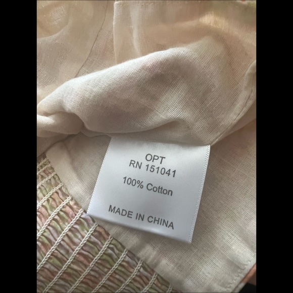 OPT Off Shoulder Puff Sleeve Floral Top - Picture 7 of 8